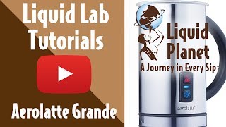 Liquid Lab  Aerolatte Grande Milk Frother [upl. by Anairam898]