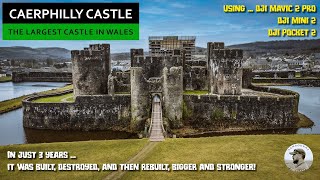 Caerphilly Castle  The Largest in Wales 2nd in Britain [upl. by Finny]