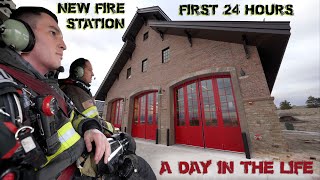 First 24 Hours in a New Fire Station  A Day in the Life [upl. by Enrahs]