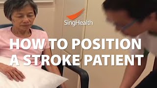 How To Position A Stroke Patient [upl. by Agarhs]