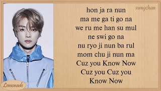 NCT U  Know Now Easy Lyrics [upl. by Eelan]