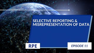 Selective Reporting amp Misrepresentation of Data  Episode 11  Research Ethics [upl. by Lynnworth940]