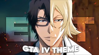 Aizen x Urahara  GTA IV Theme Edit [upl. by Buyers]